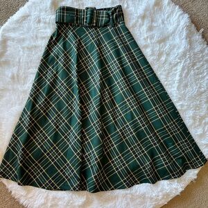 🔥Zara Plaid A-Line Skirt🔥
